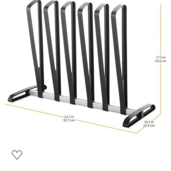 Boot rack for 3 pairs. Lightweight Metal with plastic. - Picture 7 of 7